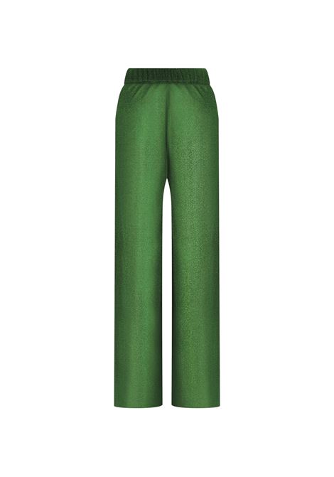 Emerald Green Lumiere Trousers OSEREE | LPF202-LUREXEMERALD GREEN